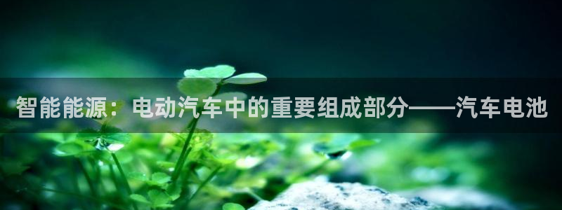 优发国际手机版客户端：智能能源：电动汽车中的重要组成部分——汽车电池