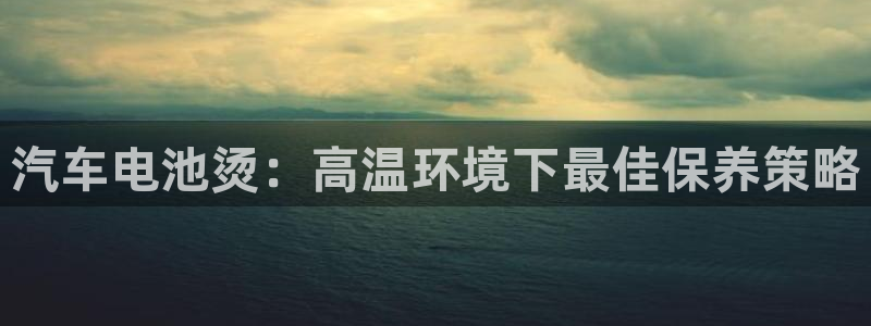 优发国际是真的吗：汽车电池烫：高温环境下最佳保养策略