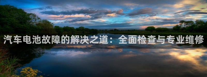 优发国际手机登录下载安装：汽车电池故障的解决之道：全面检查与专业维修